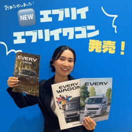 NEW！エブリイ、エブリイワゴン発売♡